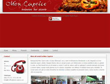 Tablet Screenshot of mon-caprice.com